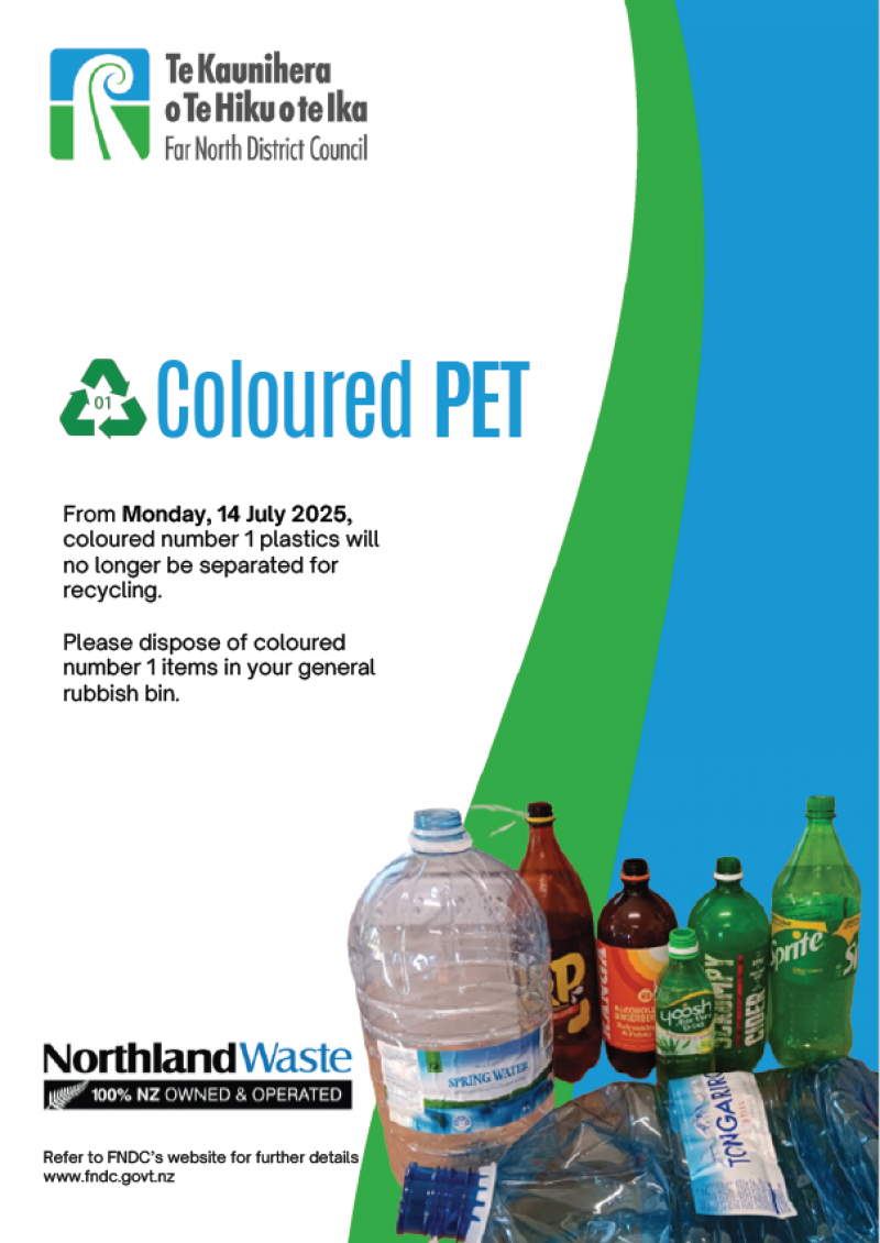 Charges apply to coloured plastic disposal from mid-July