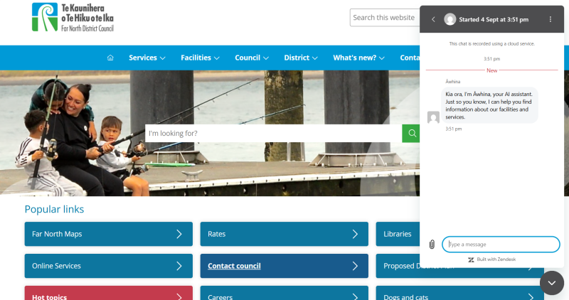Meet Āwhina: council’s new AI-powered online helper