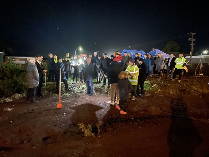 Blessing as Kaikohe Library and Civic Hub gets underway