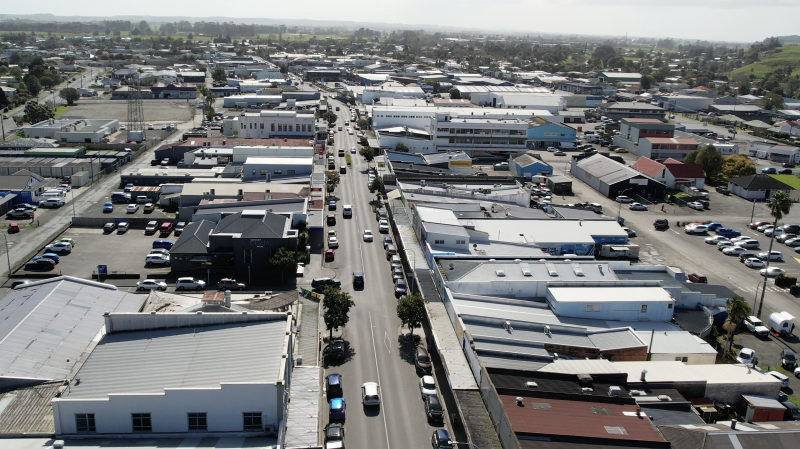 Mental health hīkoi on Kaitāia main street 