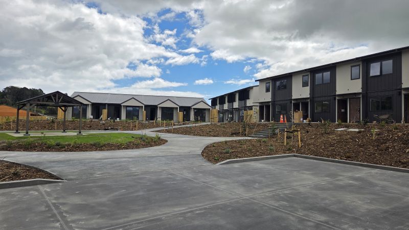  Kaitāia community housing development nears completion 