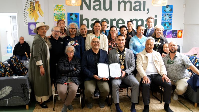 VIDEO - Equal standing agreement welcomed by Whaingaroa iwi