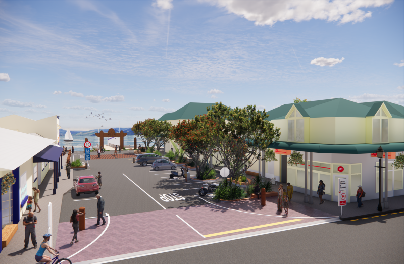Final designs for Cass Street and The Strand