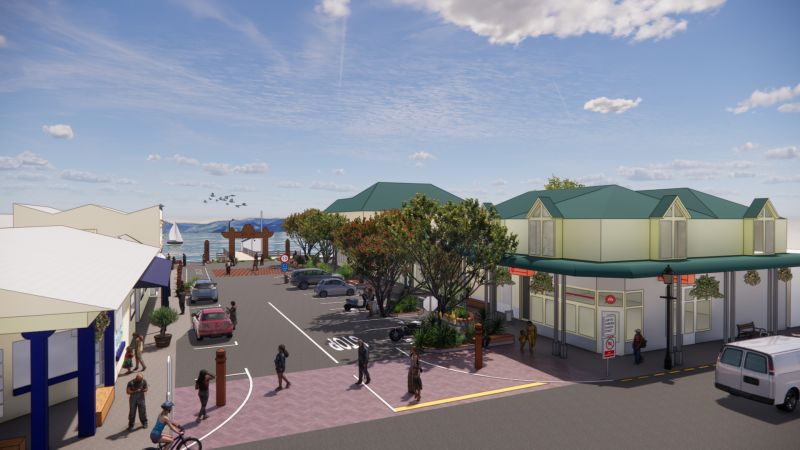 Final designs for Cass Street and The Strand