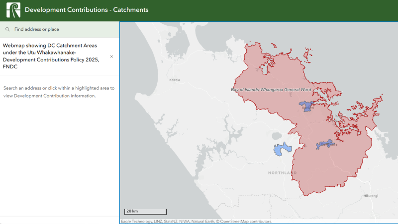 New online mapping tool estimates development contributions